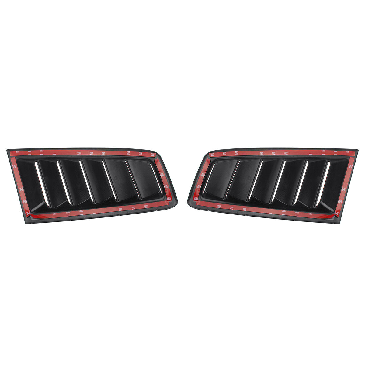 Car RS Style Bonnet Vents Universal Glossy Black For Ford Focus
