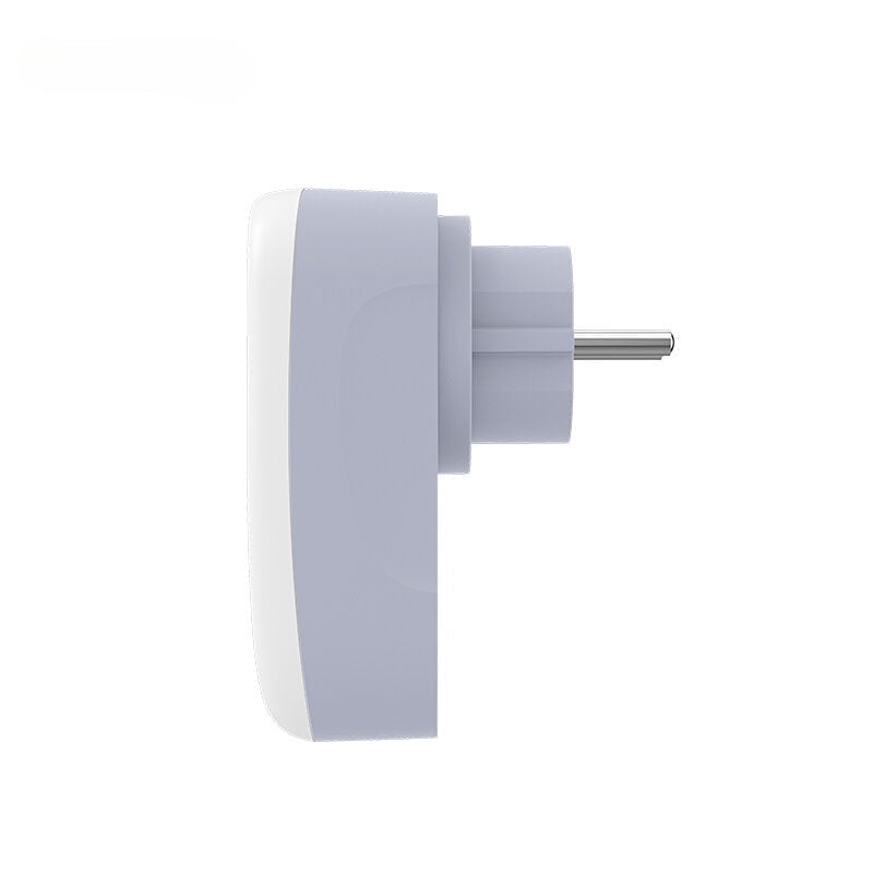 EU Smart Wifi Socket Wireless Voice Control Switch Plug Night Light Timer Work With Alexa Google Home Siri For Smart Home Automation