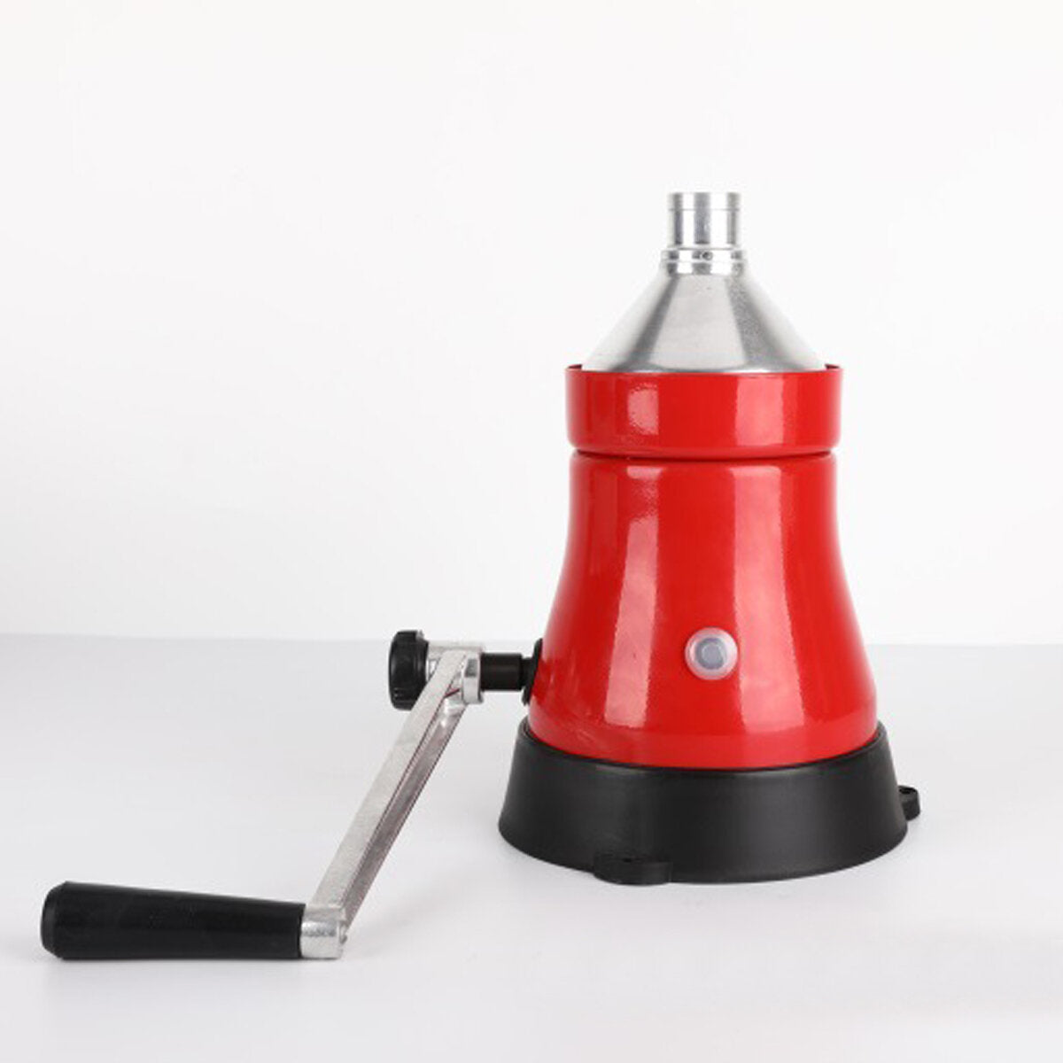 80L Hand Operated Milk Centrifuge Separator Aluminum Alloy Ghee Machine Small Separator