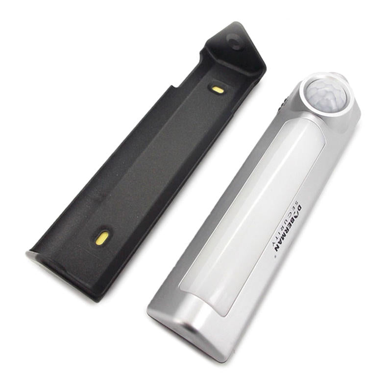 IR Sensor Infrared Motion Detector Triggered 100dB LED Light Alarm