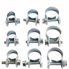 135Pcs Hose Clamps Clips For Silicone Turbo Pipe Hose Coupler Fastener Pipe Clip Assortment Kit