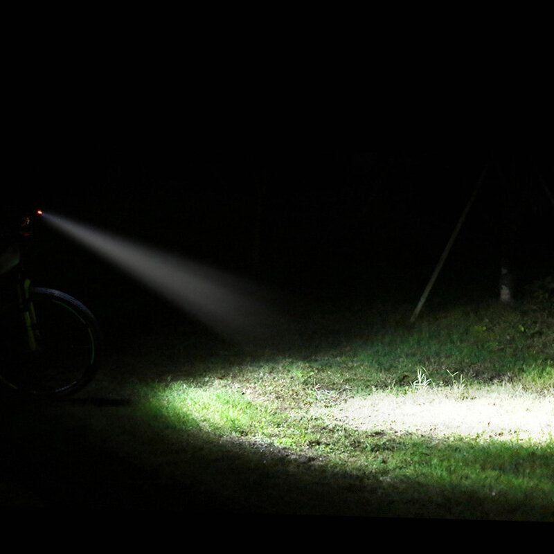 5-Modes 2*T6 LED USB Charging Bicycle Headlights 6-Horns Sounds Waterproof Bike Front Light For MTB Rode Electric Bike