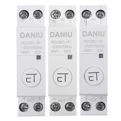 Din Rail WIFI Circuit Breaker Smart Timer Switch Relay Remote Control By EWeLink APP Smart Home Compatiable With Alexa Google