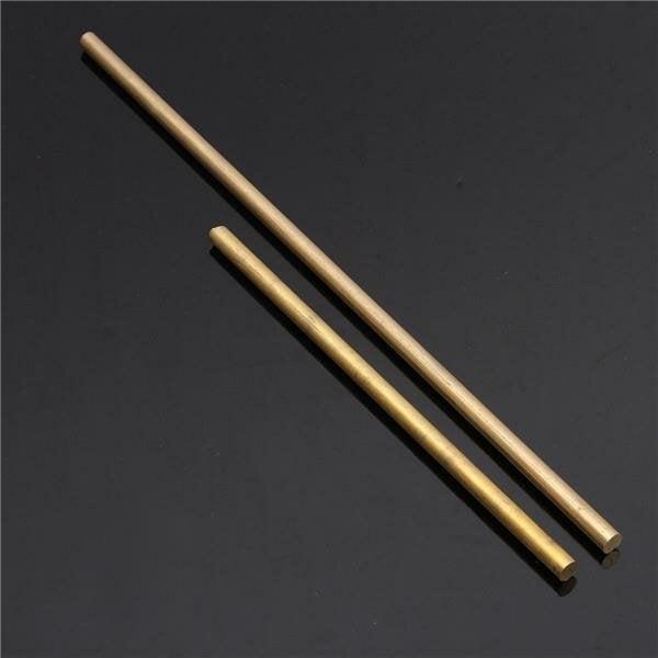 8mm Diameter 100/200/330/500mm Brass Round Bar Rod Circular Tube