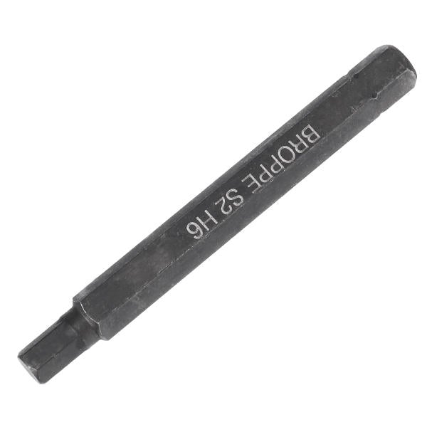3pcs H4-H6 Hexagon Impact Screwdriver Bits 8mm Hex Shank 80mm Hexagon Screwdriver Bits Set