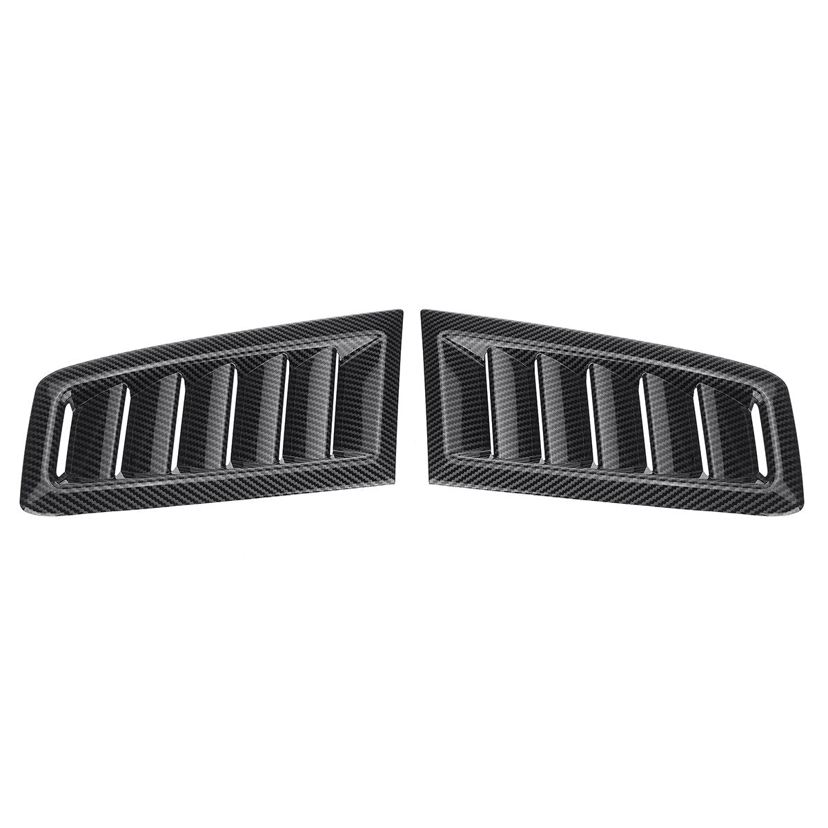 Universal Car RS Style Bonnet Vents Carbon Fiber Look