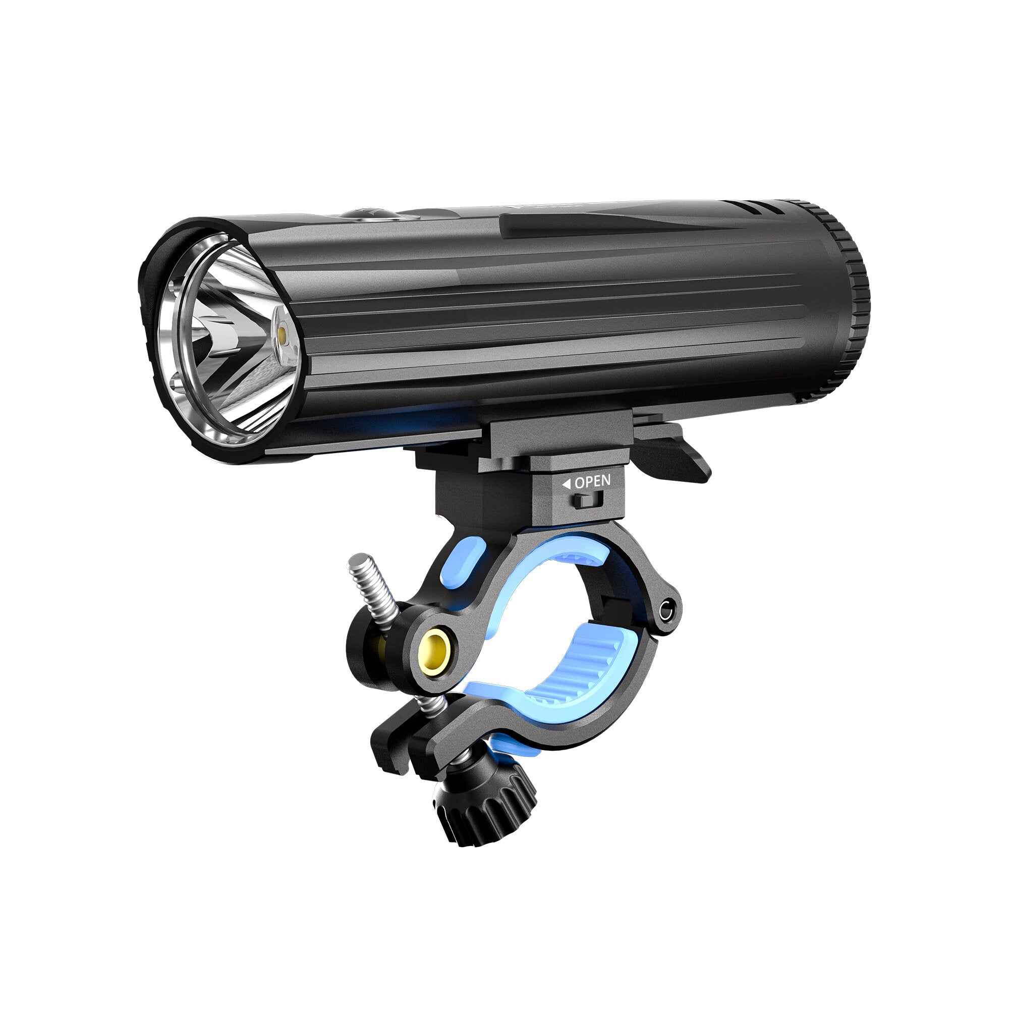 1300LM Bike Light Set 6 Modes USB Type-C Rechargeable Bicycle Front Headlight with Back Taillight LED Flashlight