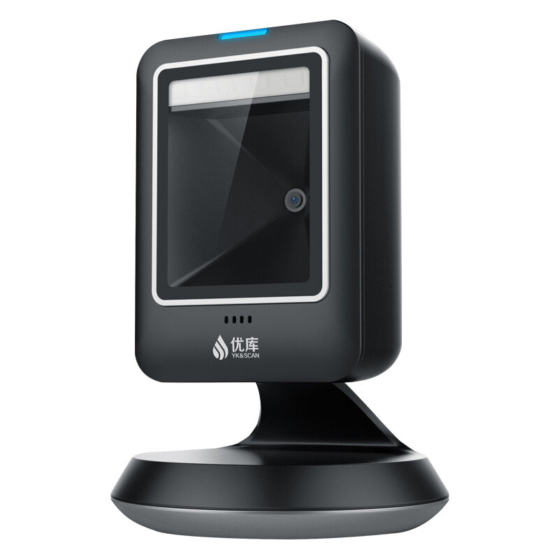 Scanner 640*480 CMOS 1D/2D Barcode Scanner Omnidirectional Hands Free Barcode Reader