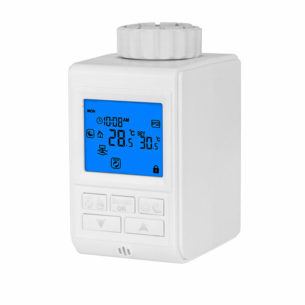 Smart Wireless Gateway HUB+4pcs Thermostat Heater Temperature Controller TRV Thermostatic Radiator Valve Controller