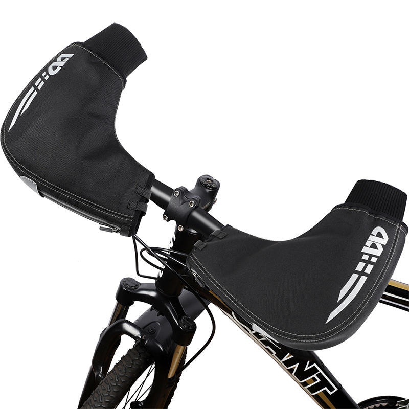 Windproof Waterproof Reflective Winter Warm Riding Gloves Outdoor Mountain Bike Gloves Bike Gloves Handlebar Gloves