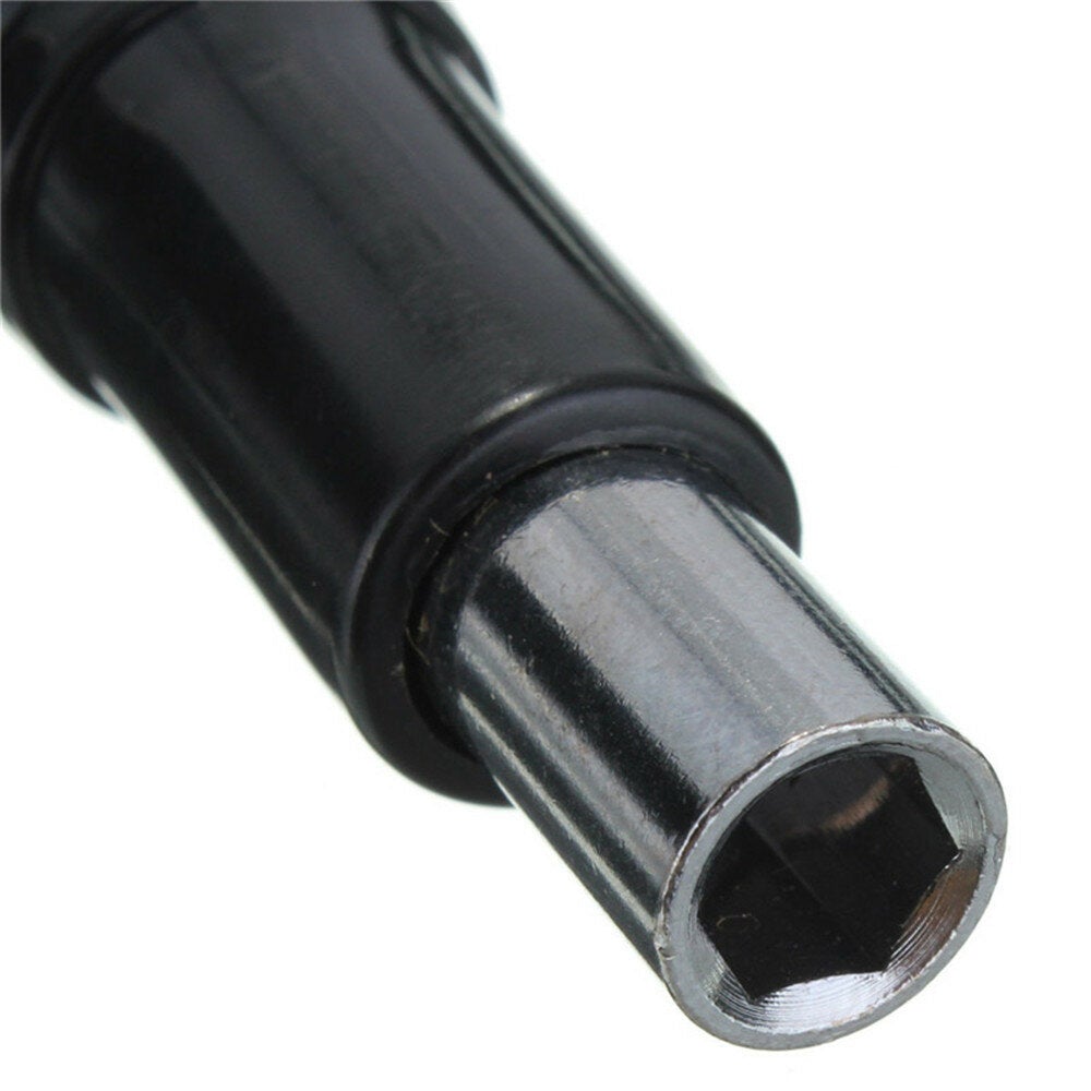 8pcs 290mm Flexible Shaft Bit Screwdriver Drill Bit Holder and Extension Bar Impact Socket Square Hex Shank Socket Adapter Drill Bit