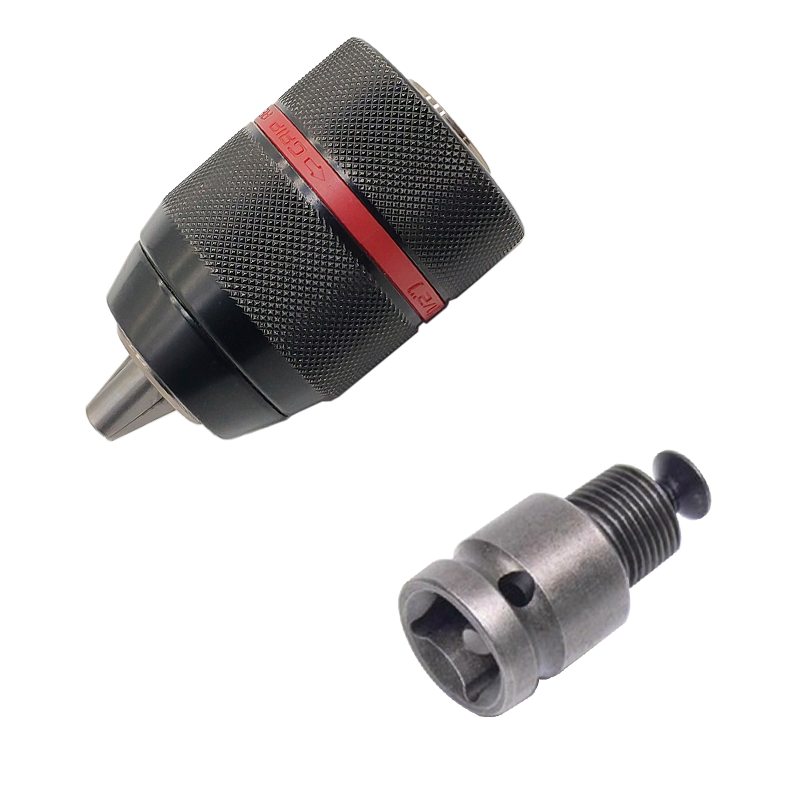 2-13mm Keyless Drill Chuck Hex Shank SDS Socket Square Self-tightening Chuck Electric Hammer Electric Drill Conversion Chuck