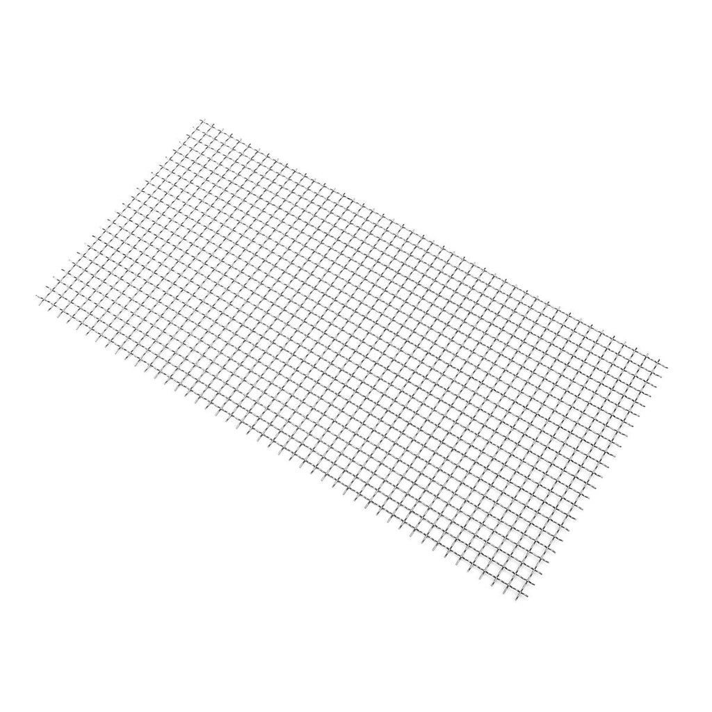 Stainless Steel Woven Wire Mesh Filter Grading 30cm Sheet Silk to Heavy Gauze