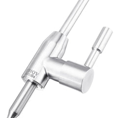 Stainless Steel Reverse Osmosis Faucet 360 Degree Swivel Spout Drinking Water Filter Single Handle Cold Tap