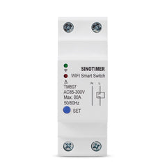 Smart WiFi Timer Mobile Phone APP Home Remote Control Timer Countdown Time Switch Work with Alexa Google Home TM607 80A 85-300V
