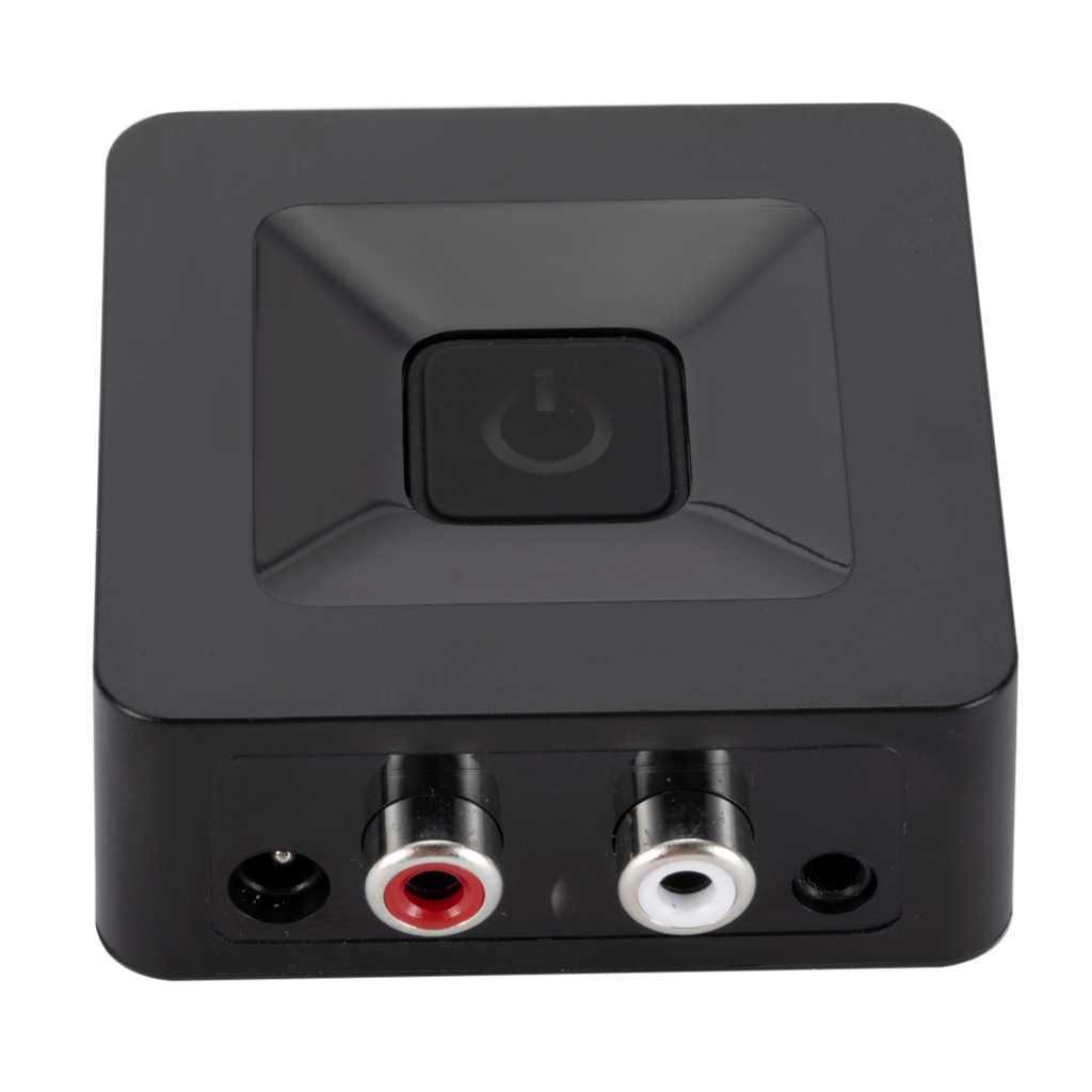 100Mbps Digital Fiber to Analog Bluetooth 5.0 Receiver Adapter Audio Module Receiver Converter with 3.5mm and 2RCA Audio Interface