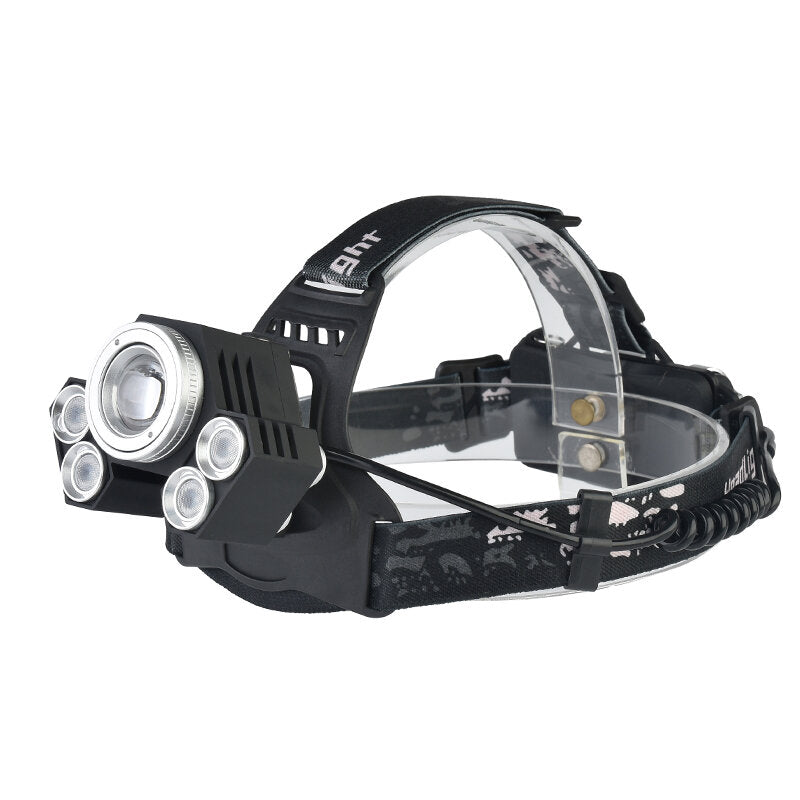 USB Headlamp Camping Hunting Bike Bicycle Cycling Motorcycle Electric 18650