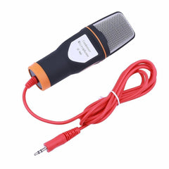 Professional Condenser Microphone for computer Laptop Singing Speech Meeting Desktop Studio 3.5mm