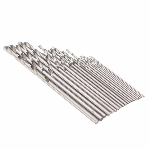 20pcs 0.3-1.6mm HSS Micro Twist Drill Bit Set Straight Shank Bits