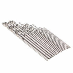 20pcs 0.3-1.6mm HSS Micro Twist Drill Bit Set Straight Shank Bits