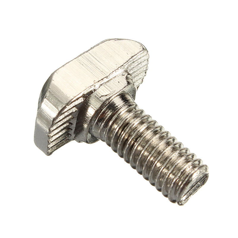 10Pcs M6 30 T-Bolt Carbon Steel European Standard Screws