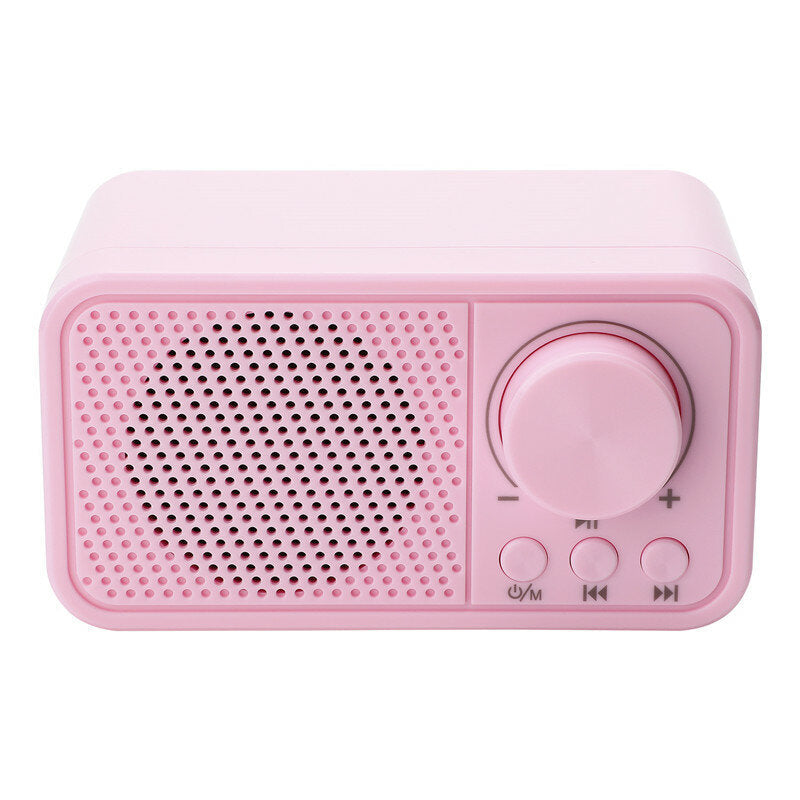 Bluetooth 5.0 Portable Mini FM Radio Receiver Speaker MP3 Player Support TF Card USB Waterproof Large Capacity Battery