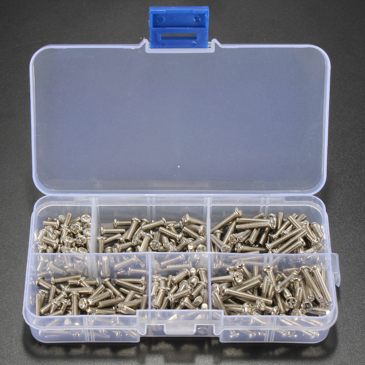 300pcs/120pcs M3 Stainless Steel Button Philip Head Socket Cap Screw Assortment Kit