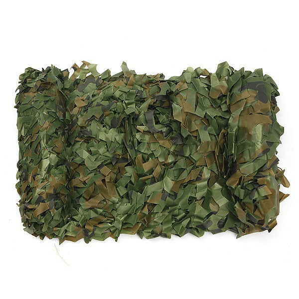 4mX2m Camo Netting Camouflage Net for Car Cover Camping Woodland Military Hunting Shooting