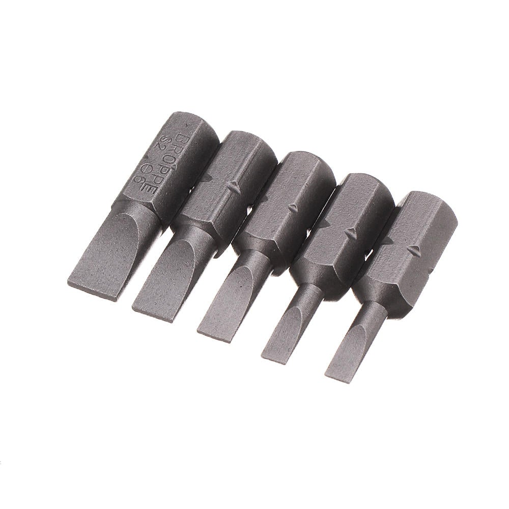 29Pcs S2 Screwdriver Bit Set Phillips Slotted Torx Hex Screwdriver Bits with Extension Rod 1/4 Inch Hex Shank