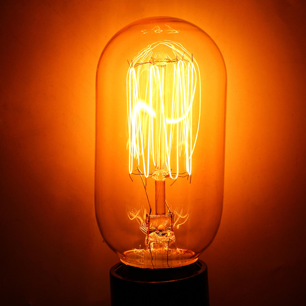 6PCS Dimmable AC220V E27 40W Warm White Retro Vintage Edison Incandescent Light Bulb