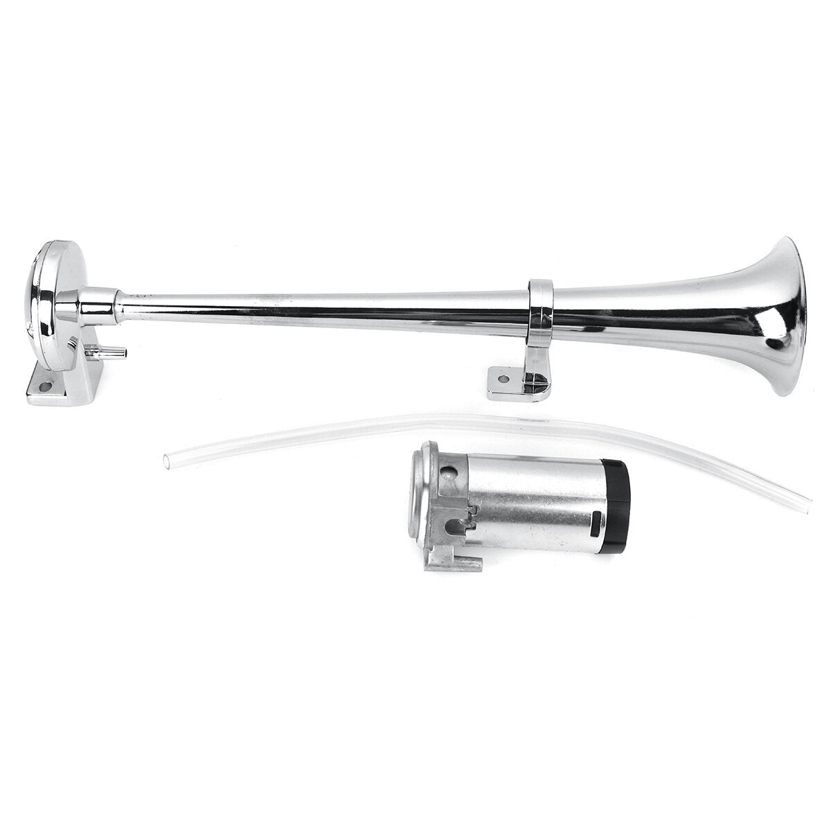 12V 150DB Single Trumpet Air Horn Compressor Kit For Car Truck Boat Van Train