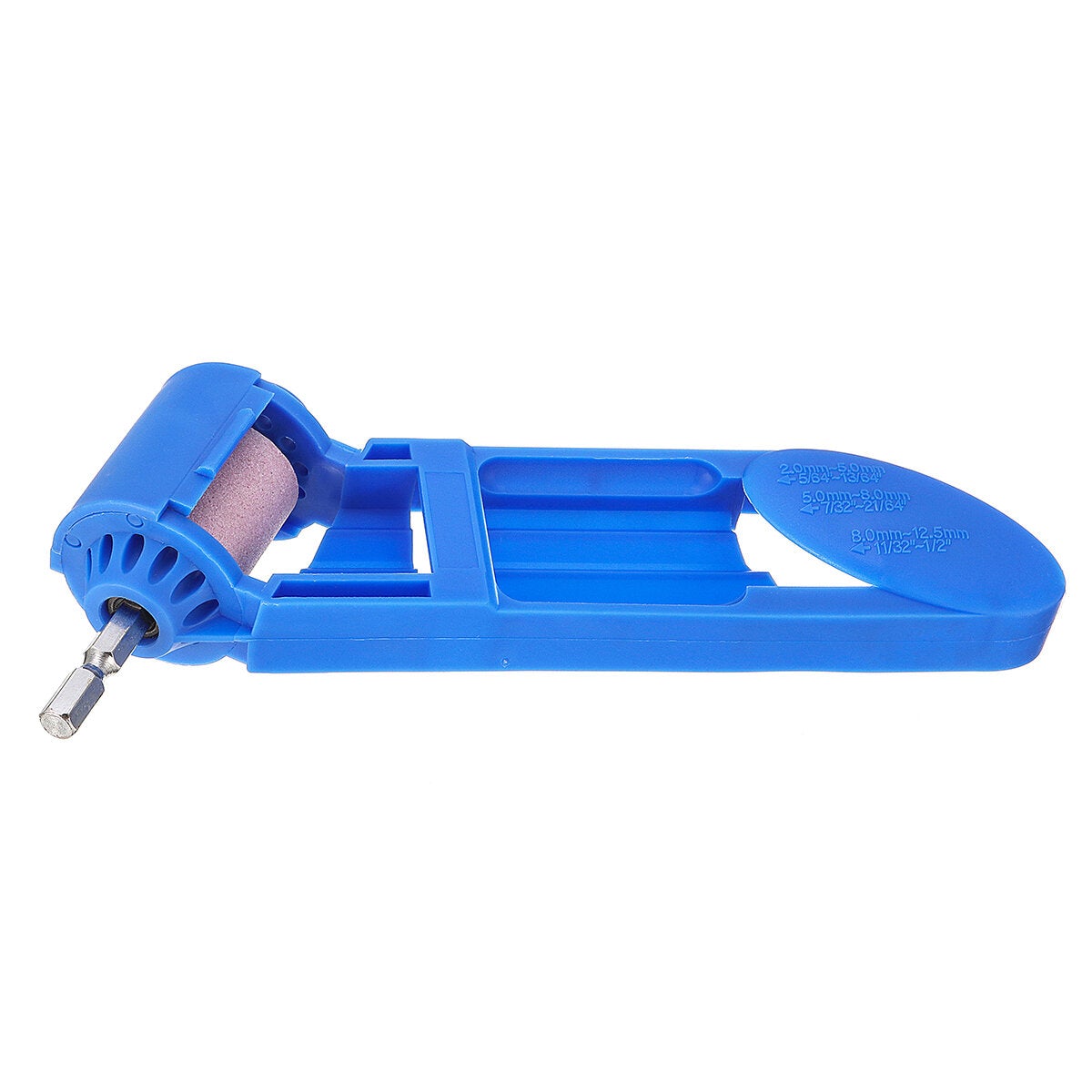 Portable Drill Bit Sharpener 2-12.5mm Corundum Grinding Wheel Powered Tool For Drill Polishing