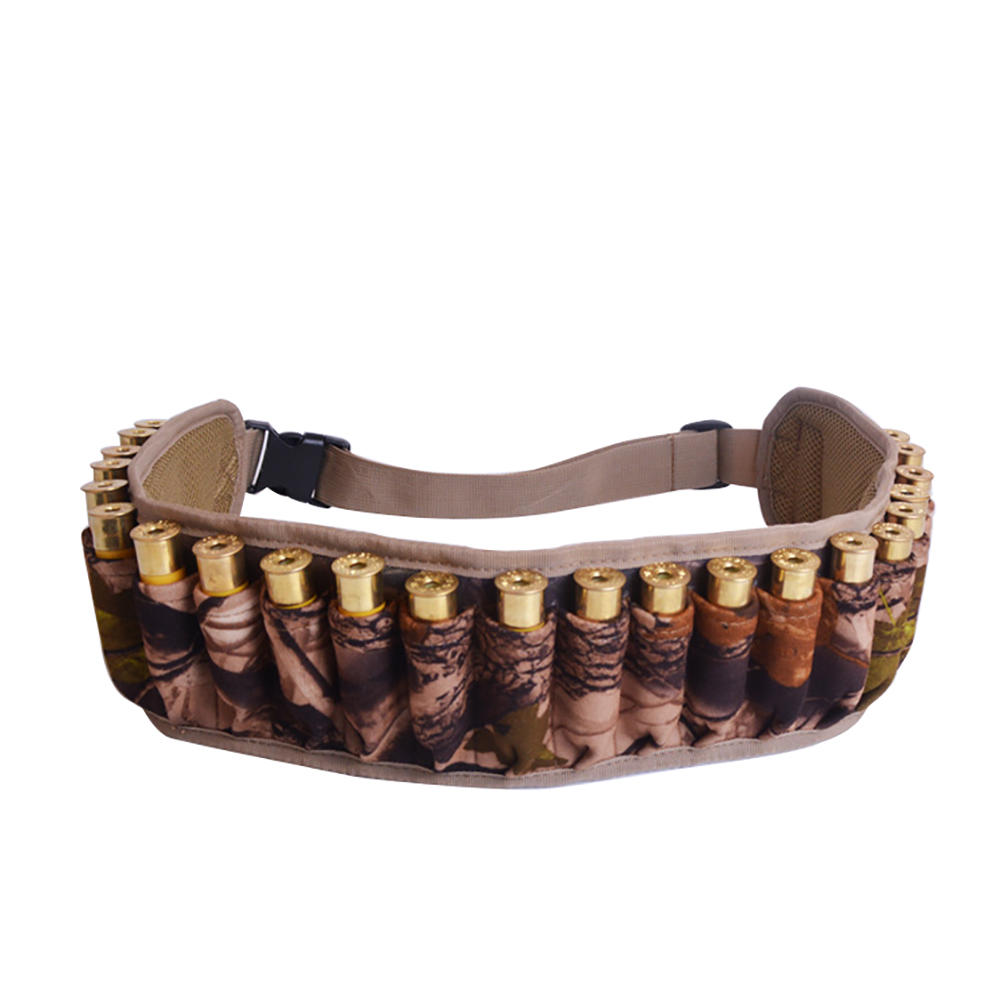 25 Hole in 1 Tactical Hunting Men CS CF 600D Polyester Militery Shooting Waist Belt