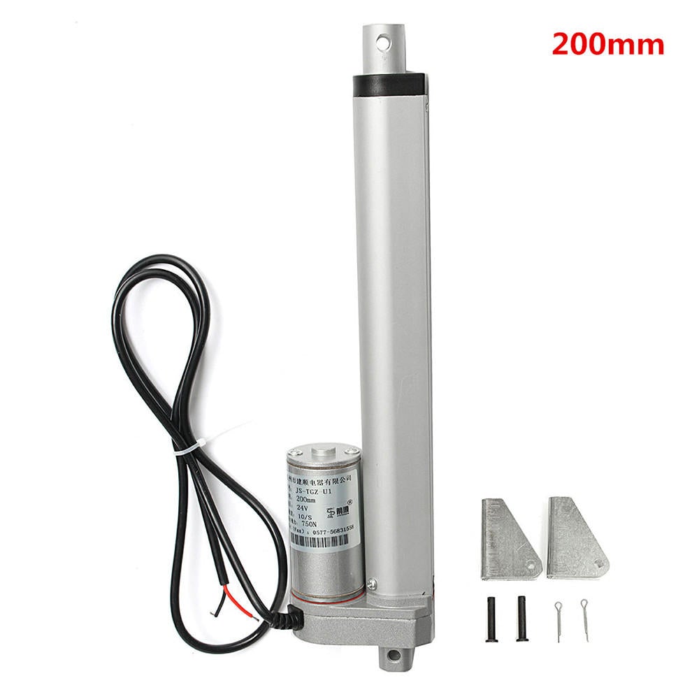 DC 100mm 150mm 200mm 250mm Linear Actuator Motor 10mm/s