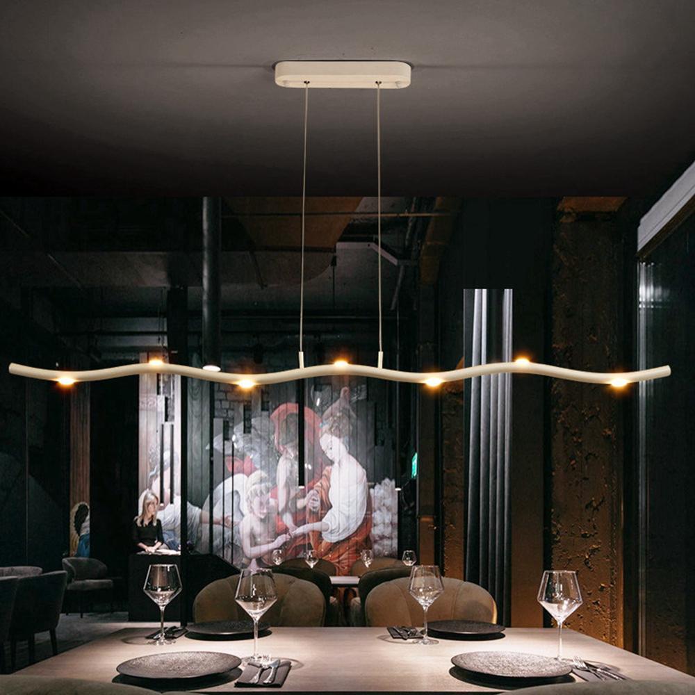 85CM 125CM Modern LED Chandelier Pendant Light Fixture Restaurant Bedroom Living Room Light Hanging Lamp AC85-265V