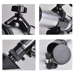 18X/60X Magnifications 50mm Astronomical Telescope Monocular Space Observation For Beginner Kids Gift See Star with 58/110cm Tripod