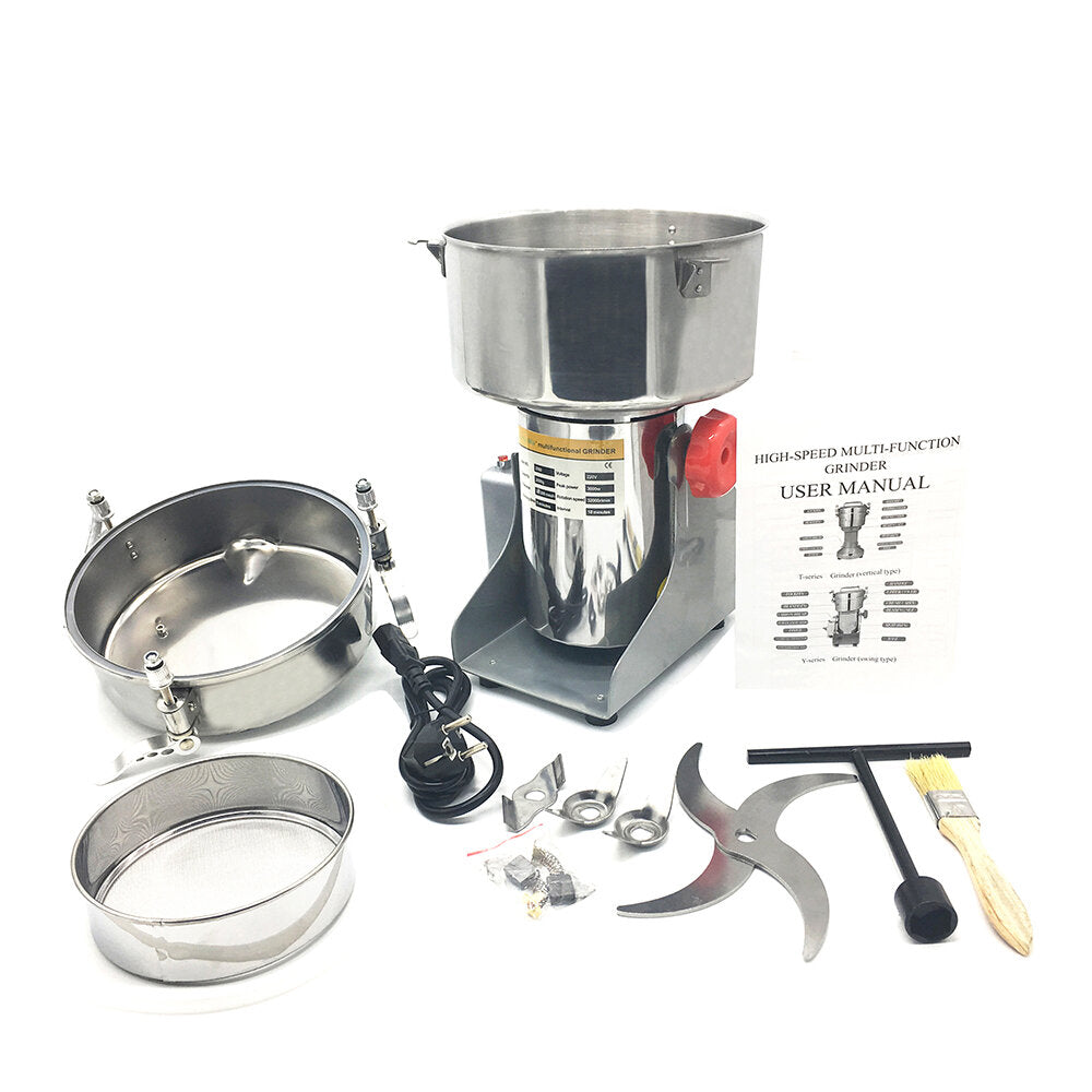 Swing Type Electric Grains Herbal Cereals Dry Food Grinder Flour Powder Machine Miller Crusher Grinding Machine