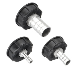 Water Tank Garden Hose Adapter Fittings 304 Stainless Steel Outlet Connector 12mm/20mm/32mm