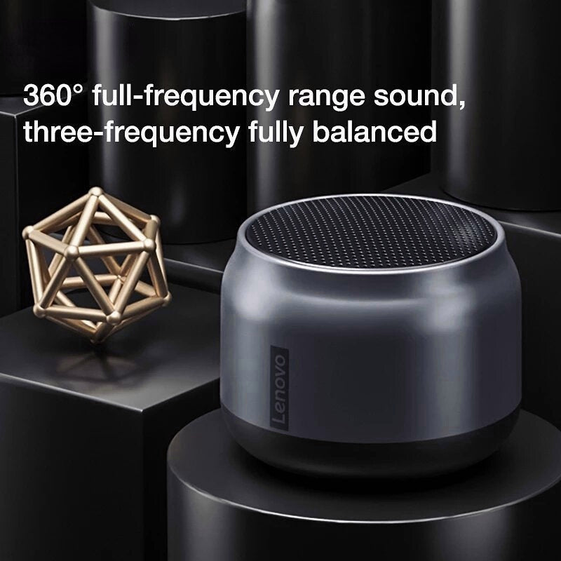 Wireless Bluetooth 5.0 Speaker Mini Outdoor Loudspeaker Wireless Column 3D Stereo Music Surround Bass
