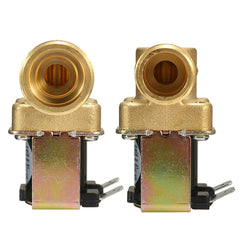 220V Normally Closed 2 Way Brass Electric Solenoid Valve For Air Water Valve