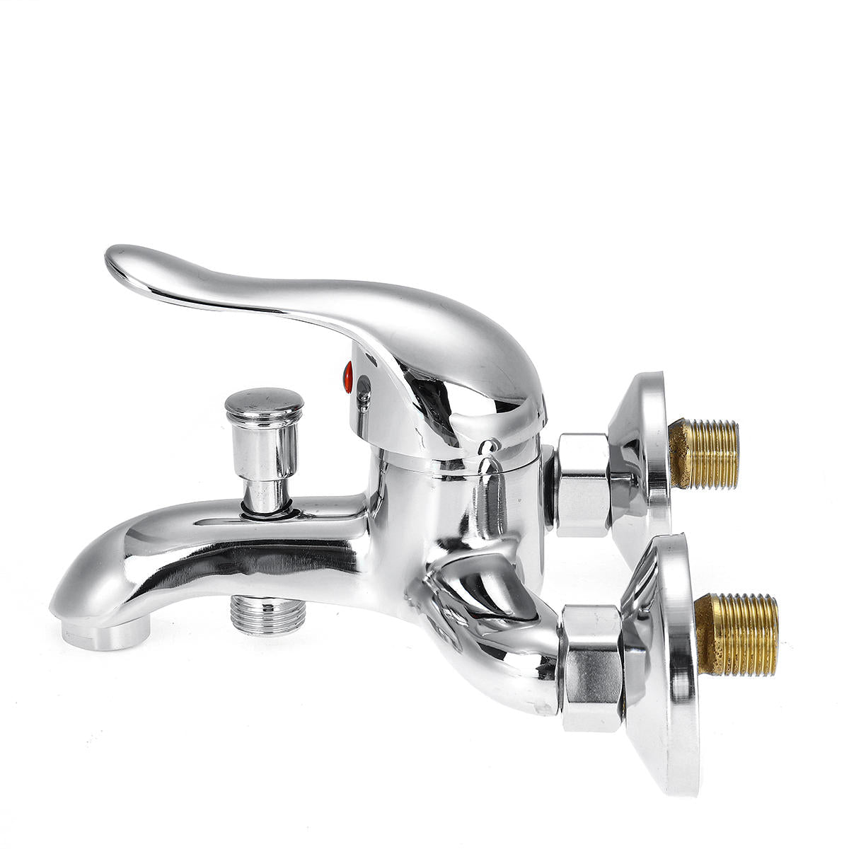 Triplet Faucet Wall Mounted Bathroom Bath Shower Basin Tap Water Mixer Zinc Alloy