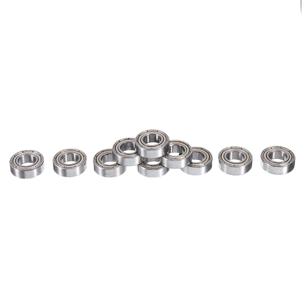 80Pcs 16mmx8mmx5mm Steel Shielded Deep Groove Ball Bearing