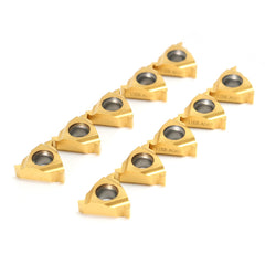 10pcs Carbide Inserts External Thread Turning Tool Holder Inserts External CNC Cutter