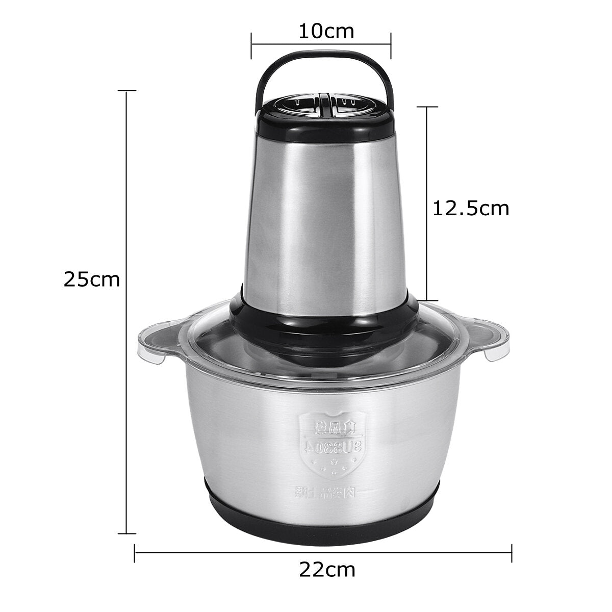 220V Electric Blender Food Chopper Meat Grinder 500W Household Processor Machine