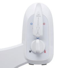 Dual Cold Hot Water Nozzle Spray Non-Electric Bidet Bathroom Toilet Seat Cleaning Device
