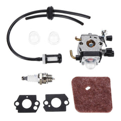 Carburettor Carb Assembly Kits for STIHL FS38 FS45 FS46 55 55R Air Fuel Filter Gasket Weed Eater