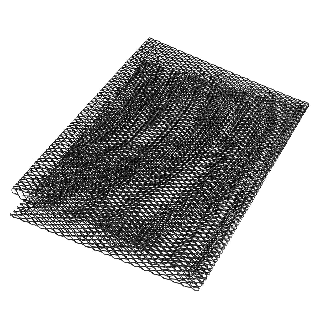 100x33cm Aluminium Car Bumper Grille Grill Mesh Net Vent 10x5mm