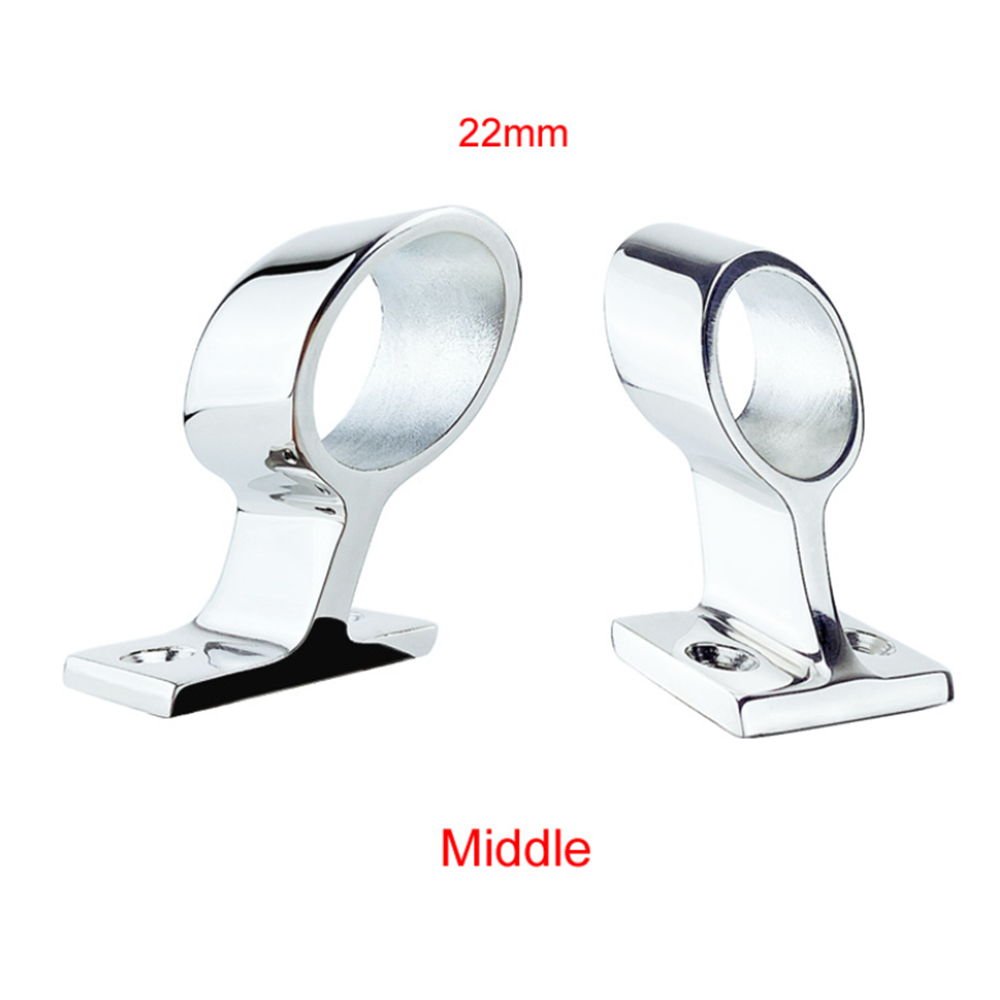 1PC Angles 316 Stainless Steel Boat Hand Rail Fitting Marine Railing Support Bracket Tube Stanchion Hardware Yacht Accessories