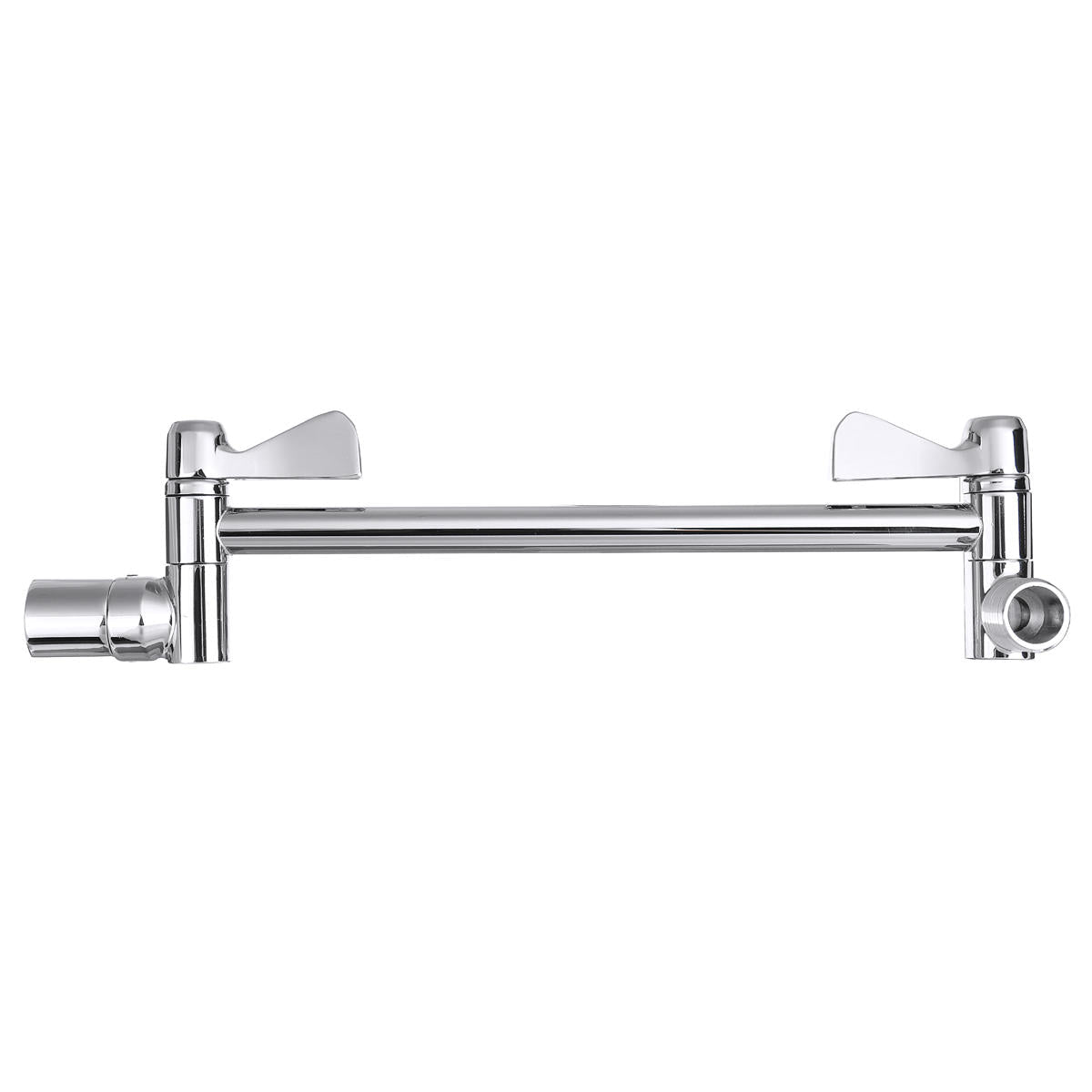 11" Solid Brass Height & Angle Adjustable Extension Shower Wall Arm Bathroom