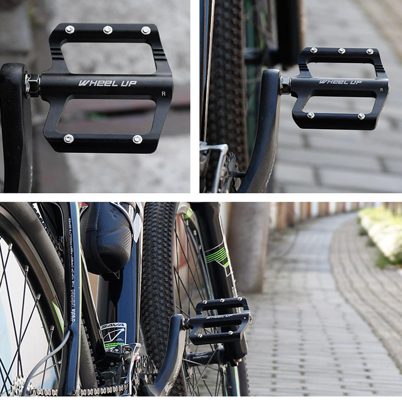 Aluminium Alloy Bearing Skidproof Bike Pedals Outdoor Cycling Bicycle Pedals